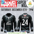 Marvel Super Hero Night 2026 Adirondack Thunder Hockey Jersey