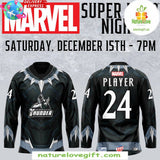 Marvel Super Hero Night 2026 Adirondack Thunder Hockey Jersey