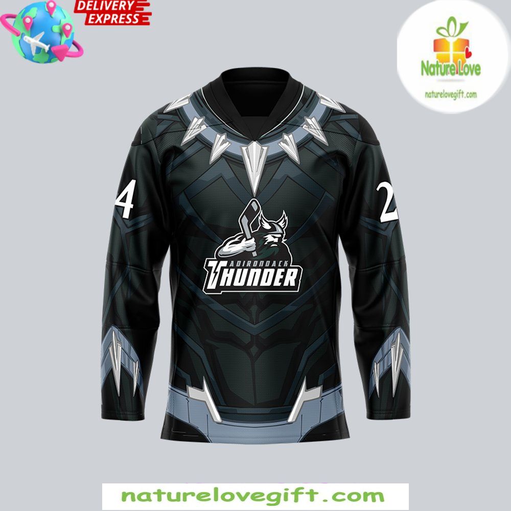 Marvel Super Hero Night 2026 Adirondack Thunder Hockey Jersey