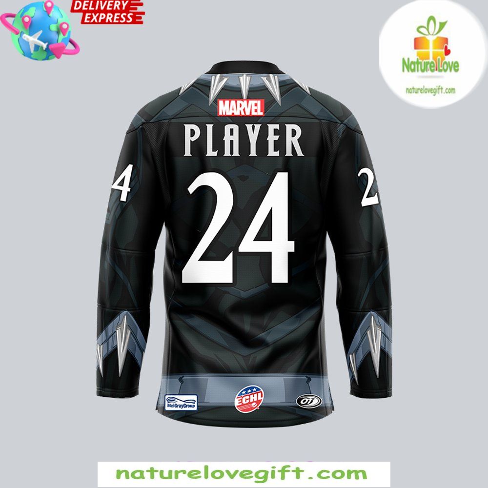 Marvel Super Hero Night 2026 Adirondack Thunder Hockey Jersey