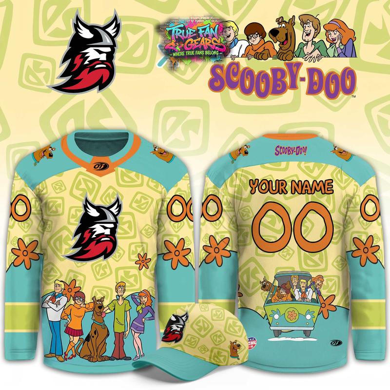 Adirondack Thunder x Scooby-Doo Night 2026 Limited Edition Hockey Jersey