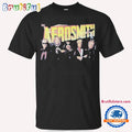 Aerosmith Band Rock Music Large Youth Tour Concert Rockin The Join 2024 T Shirt