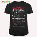 Aerosmith Peace Out Tour 50th Anniversary Thank You For The Memories T Shirt