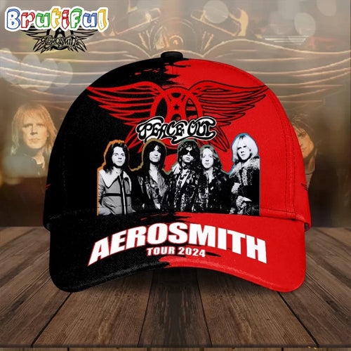 Aerosmith Tour 2024 Fans Lover Baseball Cap