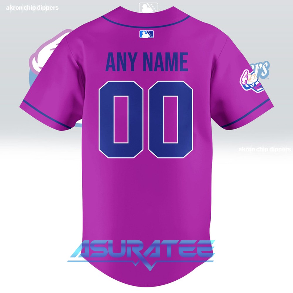 Akron Chip Dippers Only in Akron Two Nights Baseball Jersey