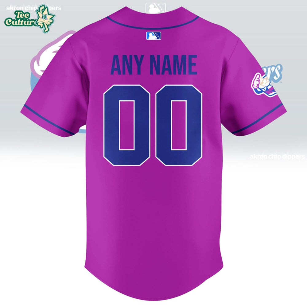 Akron Chip Dippers Only in Akron Two Nights Baseball Jersey