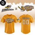 Akron RubberDucks x Akron Cream Stick Donuts 2026 Personalized Baseball Jersey