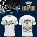 Akron Zips Men's Basketball 2026 MAC Champions Hoodie T-Shirt