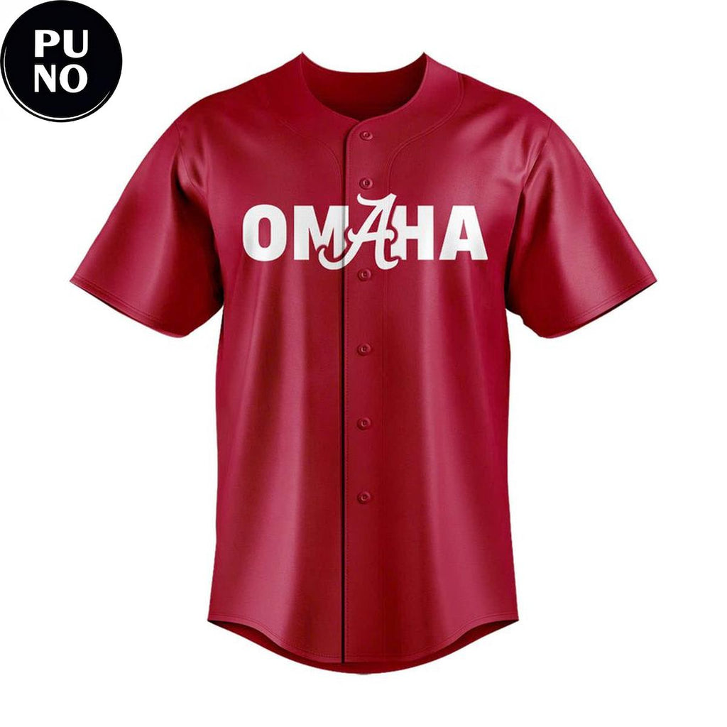 Alabama Crimson Tide 2026 Baseball College World Series Baseball Jersey