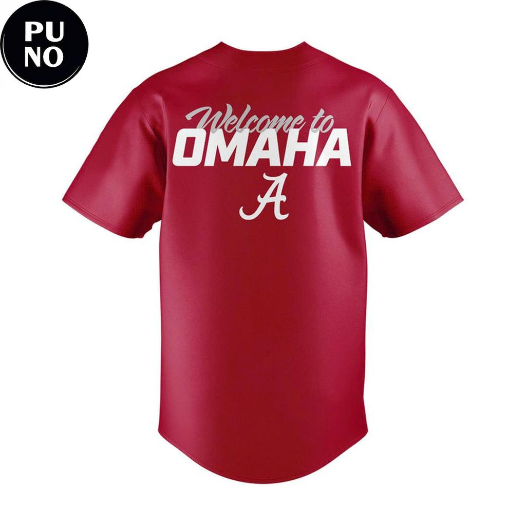 Alabama Crimson Tide 2026 Baseball College World Series Baseball Jersey