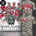 Alabama Crimson Tide 2026 Baseball College World Series Camo T-Shirt