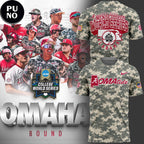 Alabama Crimson Tide 2026 Baseball College World Series Camo T-Shirt