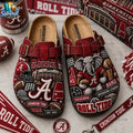 Alabama Crimson Tide EST.1982 Suede Clogs