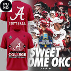 Alabama Crimson Tide Softball 2026 Women's College World Series For Fans Shirt