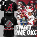 Alabama Crimson Tide Softball 2026 Women's College World Series For Fans Shirt