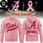 Alabama Crimson Tide Softball Pink Game 2026 Hoodie T-Shirt