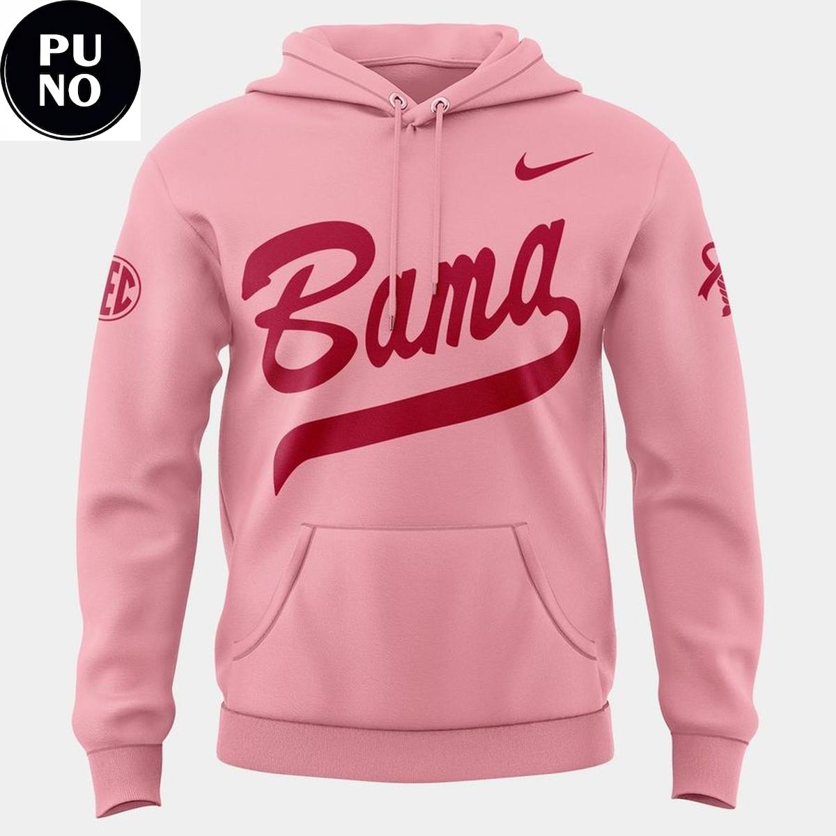 Alabama Crimson Tide Softball Pink Game 2026 Hoodie T-Shirt