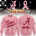 Alabama Crimson Tide Softball Pink Game 2026 Hoodie T-Shirt