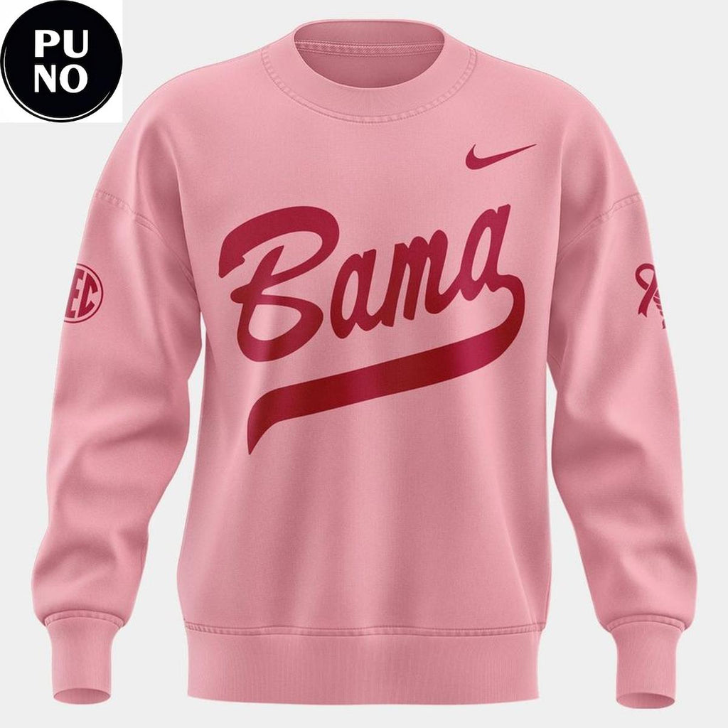 Alabama Crimson Tide Softball Pink Game 2026 Hoodie T-Shirt