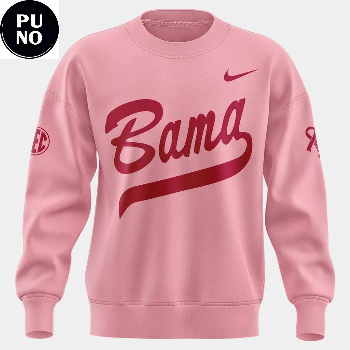 Alabama Crimson Tide Softball Pink Game 2026 Hoodie T-Shirt