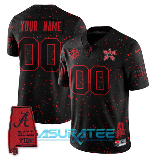 Alabama Crimson Tide x Stranger Things 5 Limited Custom Jersey