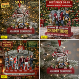 Alabama Crimson beats Auburn Tigers IronBowls 2025 Ornament