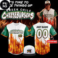 Albuquerque Isotopes 2026 Green Chile Cheeseburgers Personalized Baseball Jersey