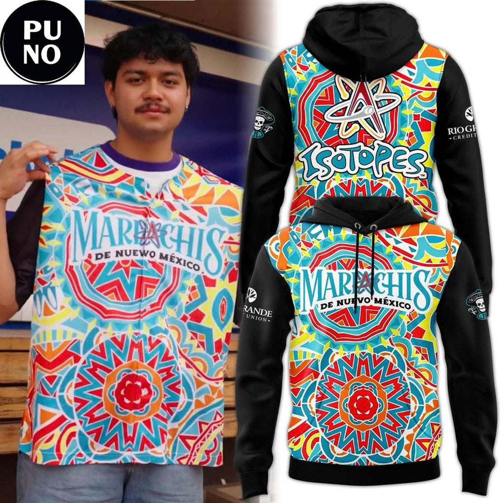 Albuquerque Isotopes 2026 Mariachis De Nuevo Mexico Hoodie T-Shirt