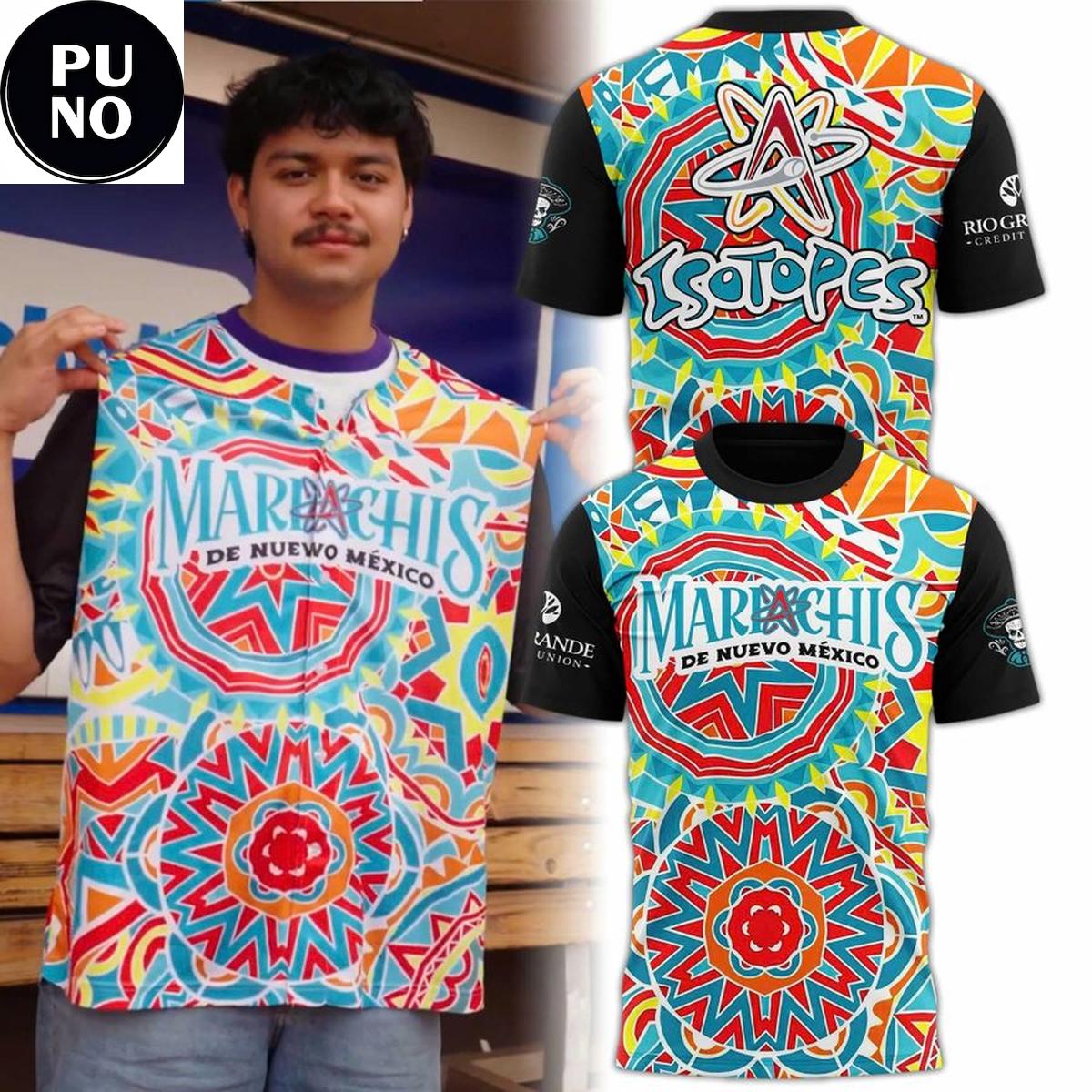 Albuquerque Isotopes 2026 Mariachis De Nuevo Mexico Hoodie T-Shirt
