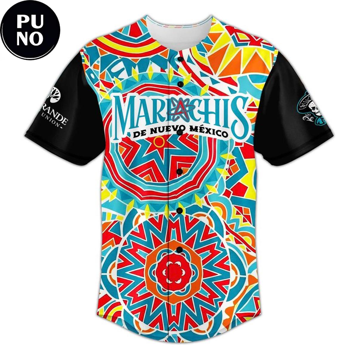 Albuquerque Isotopes 2026 Mariachis De Nuevo Mexico Personalized Baseball Jersey