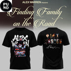 Alex Warren Presents Finding Family Of The Road Tour 2026 Hoodie Shirt