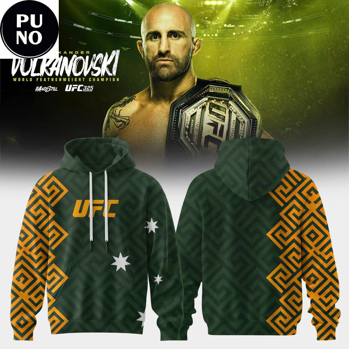 Alexander Volkanovski Featherweight Champion UFC 325 Hoodie