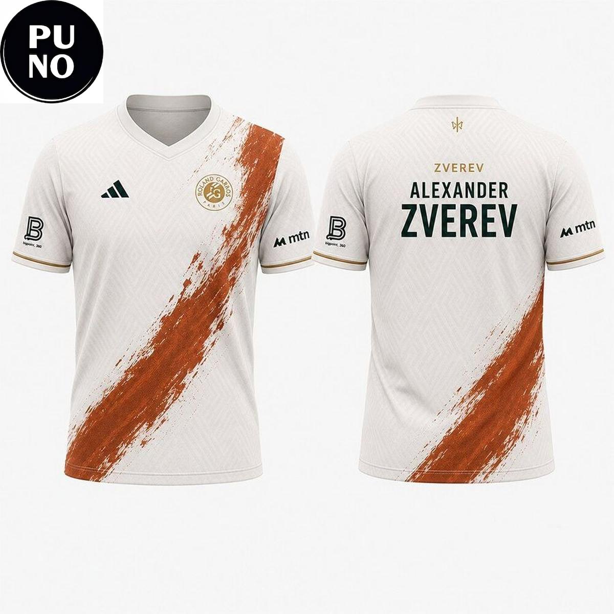 Alexander Zverev 2026 Roland Garros Champions T-Shirt
