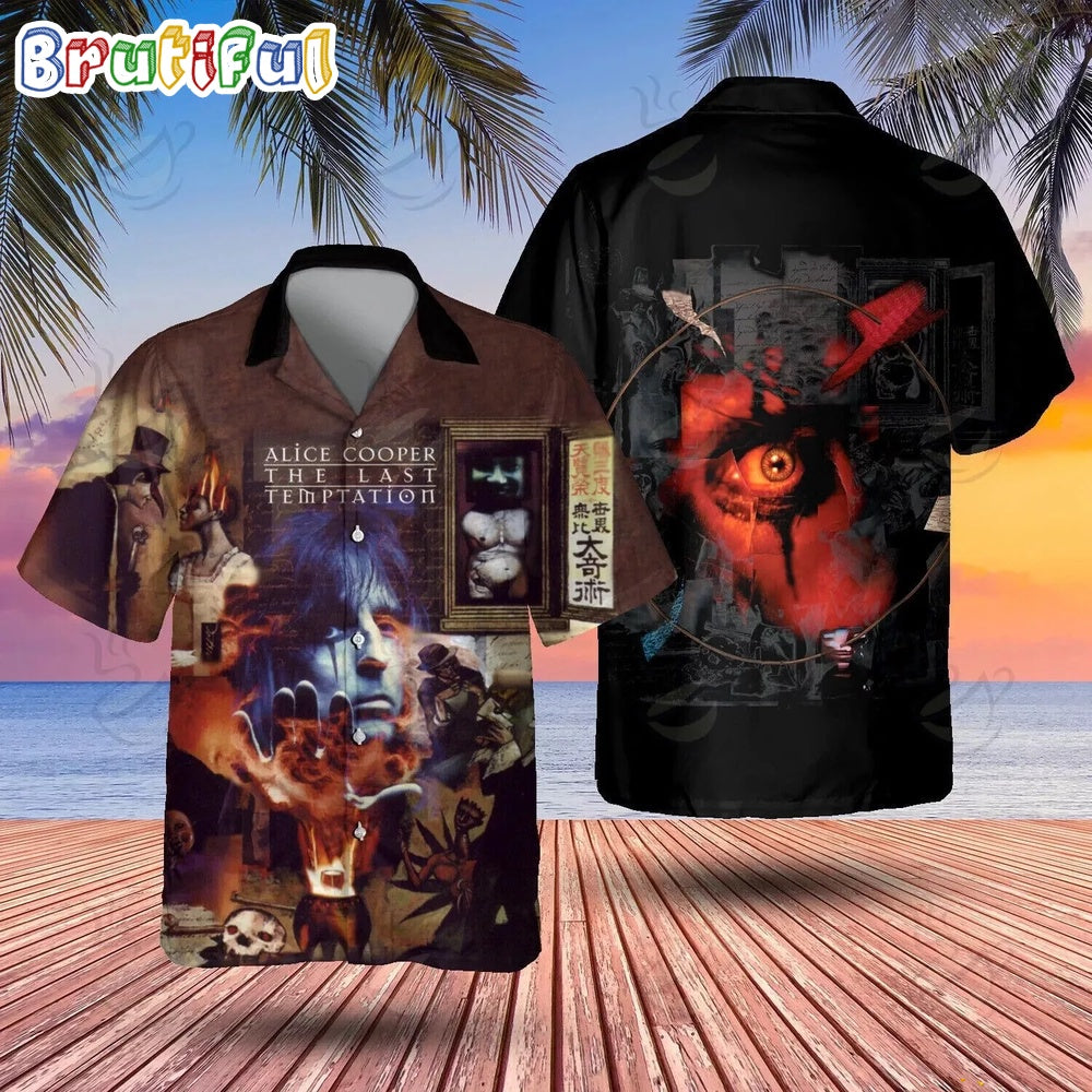 Alice Cooper The Last Temptation Summer Hawaiian Shirt