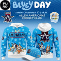 Allen Americans Bluey Day 2026 Hoodie Shirt