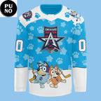 Allen Americans Bluey Day 2026 Personalized Hockey Jersey