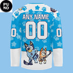 Allen Americans Bluey Day 2026 Personalized Hockey Jersey