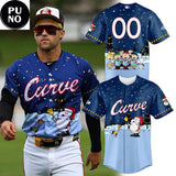 Altoona Curve x Peanut Night 2026 Charlie Brown Christmas Peronalized Baseball Jersey