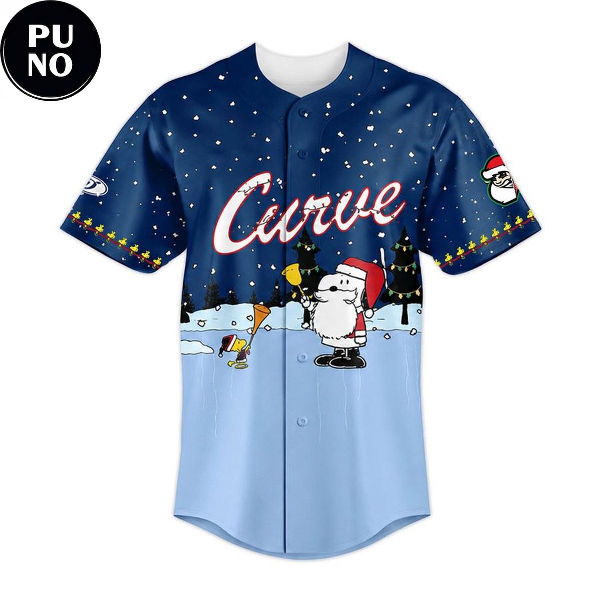 Altoona Curve x Peanut Night 2026 Charlie Brown Christmas Peronalized Baseball Jersey