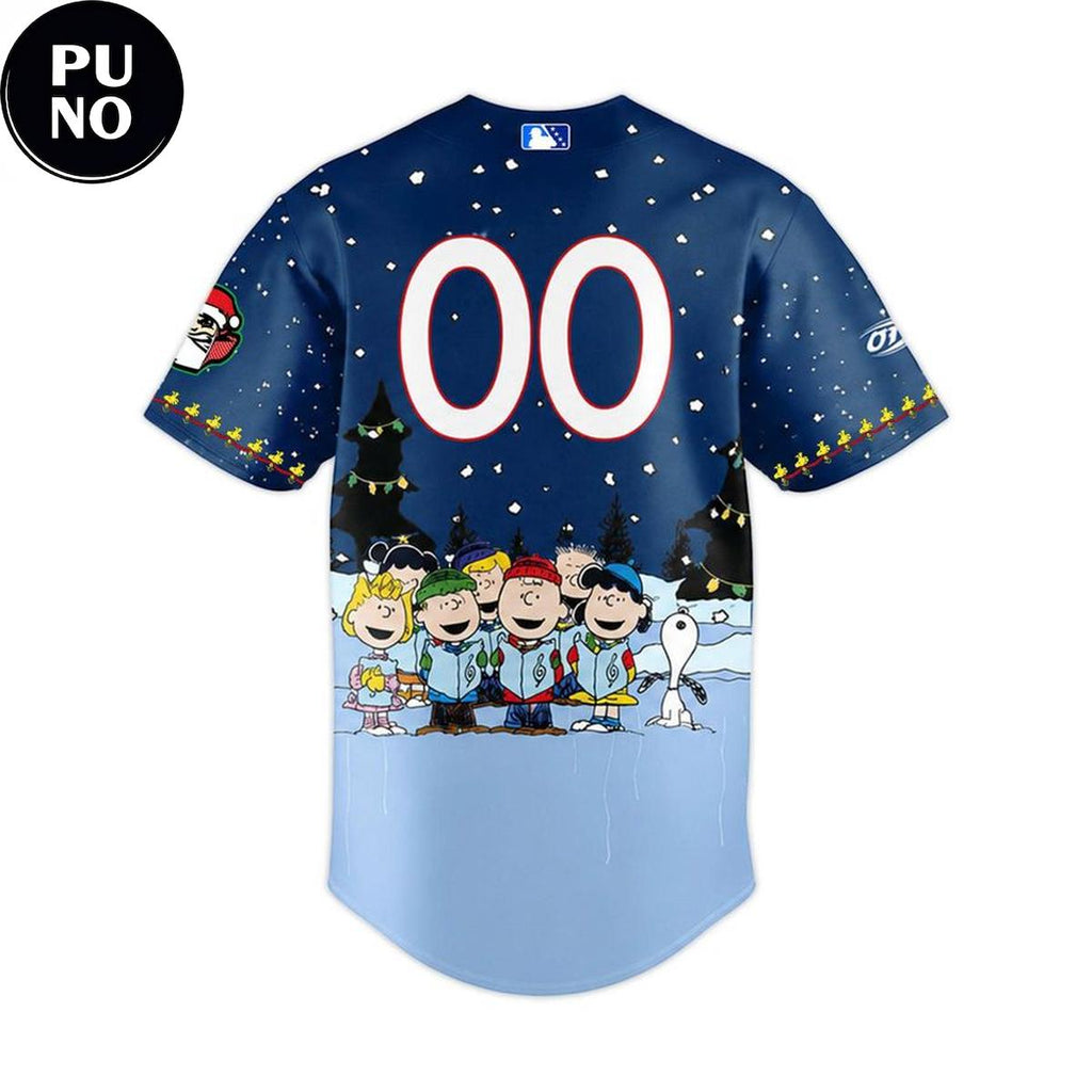 Altoona Curve x Peanut Night 2026 Charlie Brown Christmas Peronalized Baseball Jersey