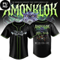 Amonklock Conquest Tour 2026 Amon Amarth x Dethklok Announce Baseball Jersey