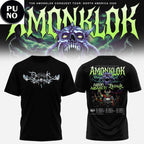 Amonklock Conquest Tour 2026 Amon Amarth x Dethklok Announce Hoodie Shirt