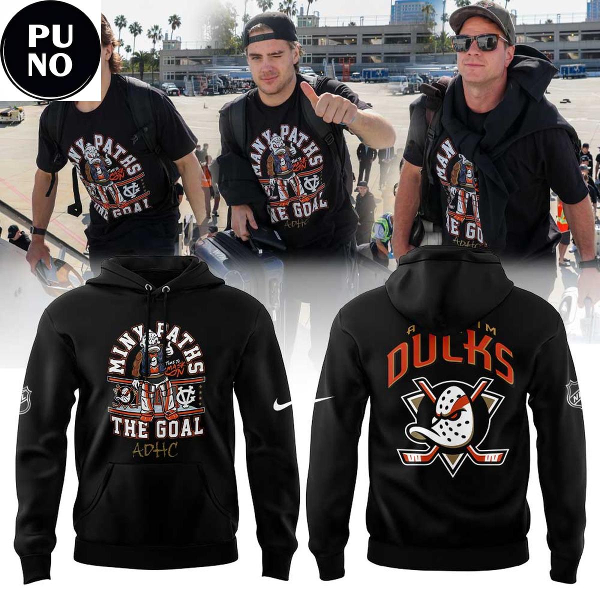 Anaheim Ducks 2026 The Goal Many Paths Hoodie T-Shirt
