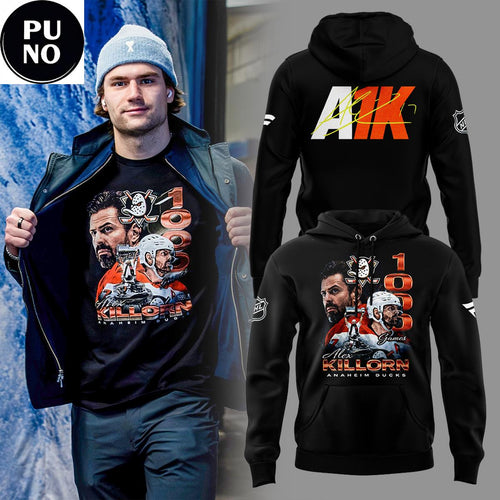 Anaheim Ducks Alex Killorn 1000 Games 2026 A1K Hoodie T-Shirt