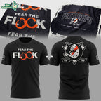 Anaheim Ducks Fear The Flock 2026 Stanley Cup Playoffs Shirt