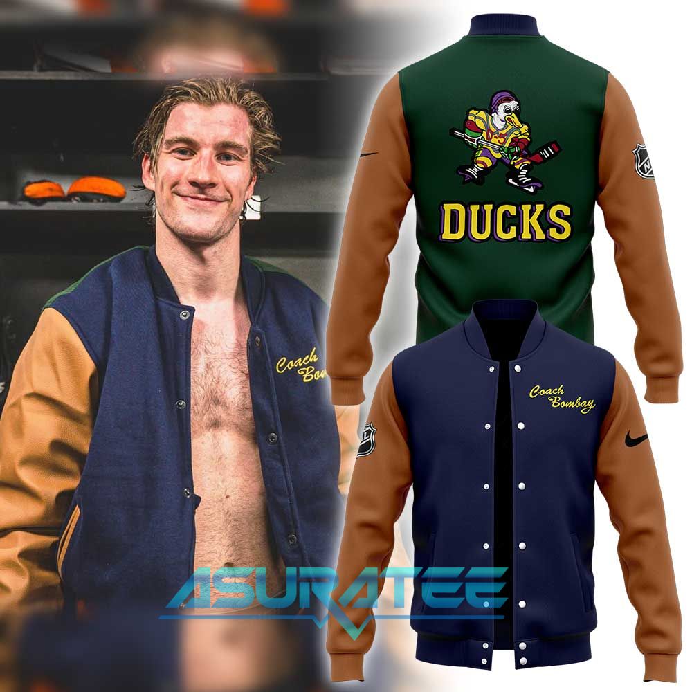 Anaheim Ducks Gordon Bombay The Mighty Ducks Limited Jacket