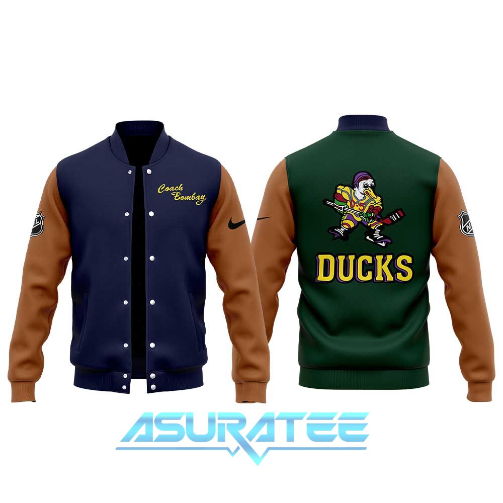 Anaheim Ducks Gordon Bombay The Mighty Ducks Limited Jacket