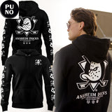 Anaheim Ducks x Violent Gentlemen Hockey Club 2026 Black Hoodie