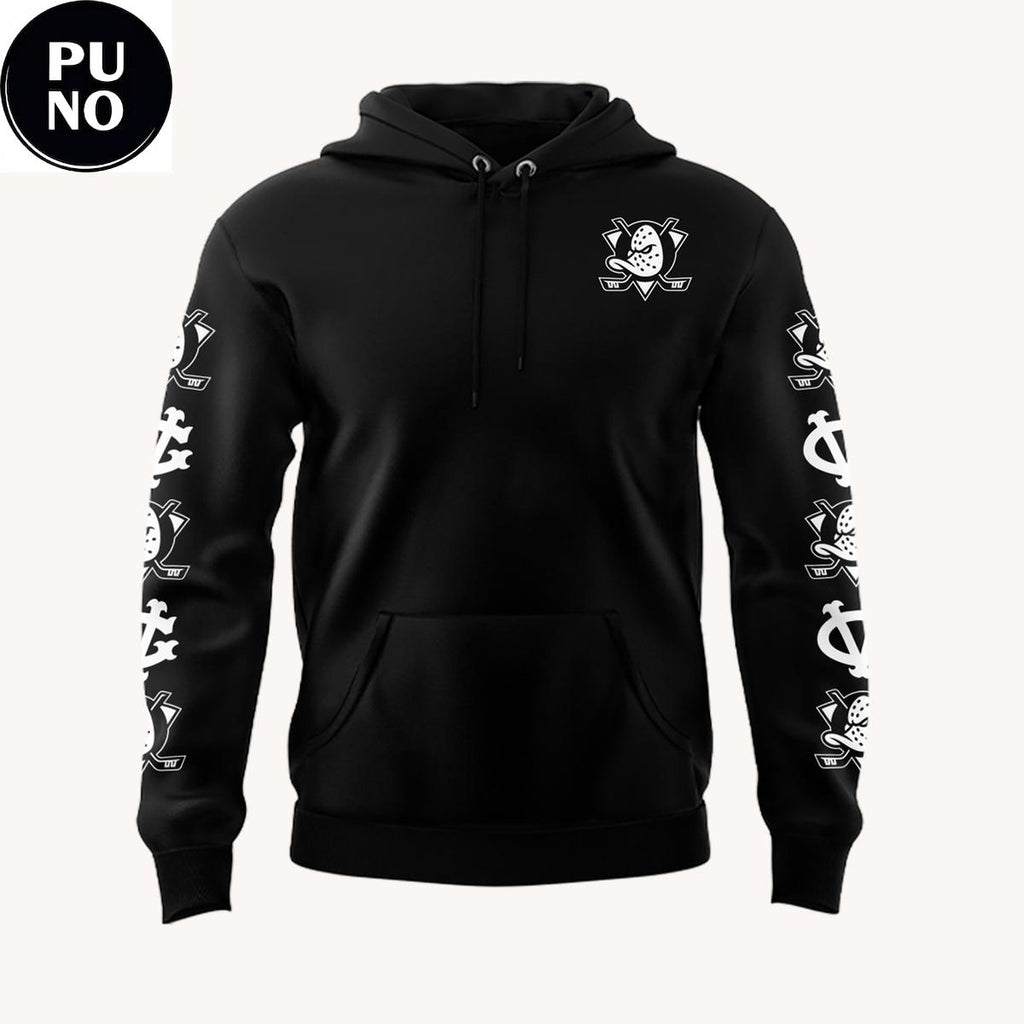 Anaheim Ducks x Violent Gentlemen Hockey Club 2026 Black Hoodie