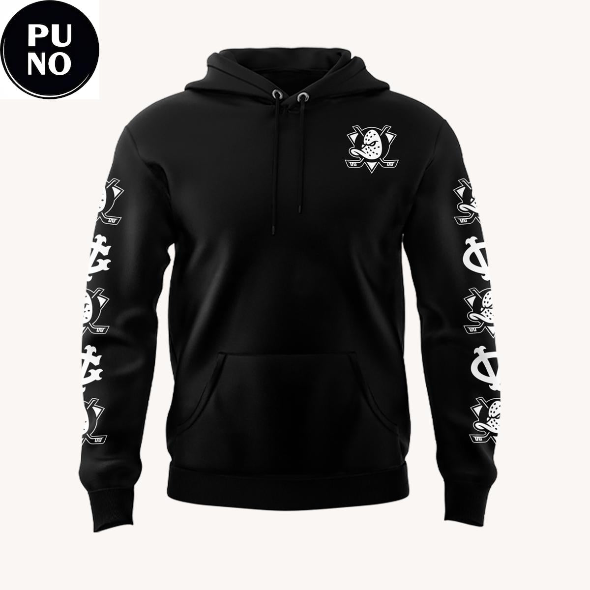 Anaheim Ducks x Violent Gentlemen Hockey Club 2026 Black Hoodie